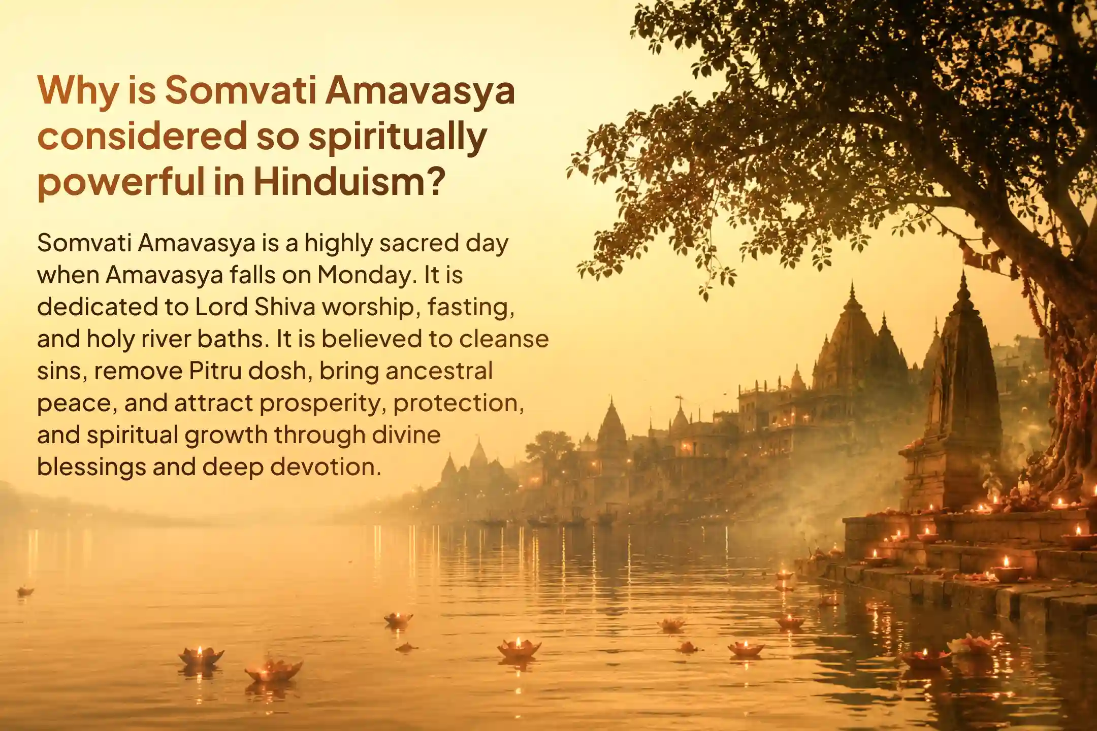 After 30 Years, Rare Somvati Amavasya Night Opens a Divine Path for ...